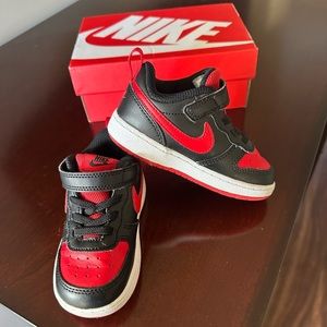 Toddler Nike Court Borough 2 Low Top Sneaker